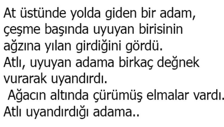 agzina yilan kacan adam